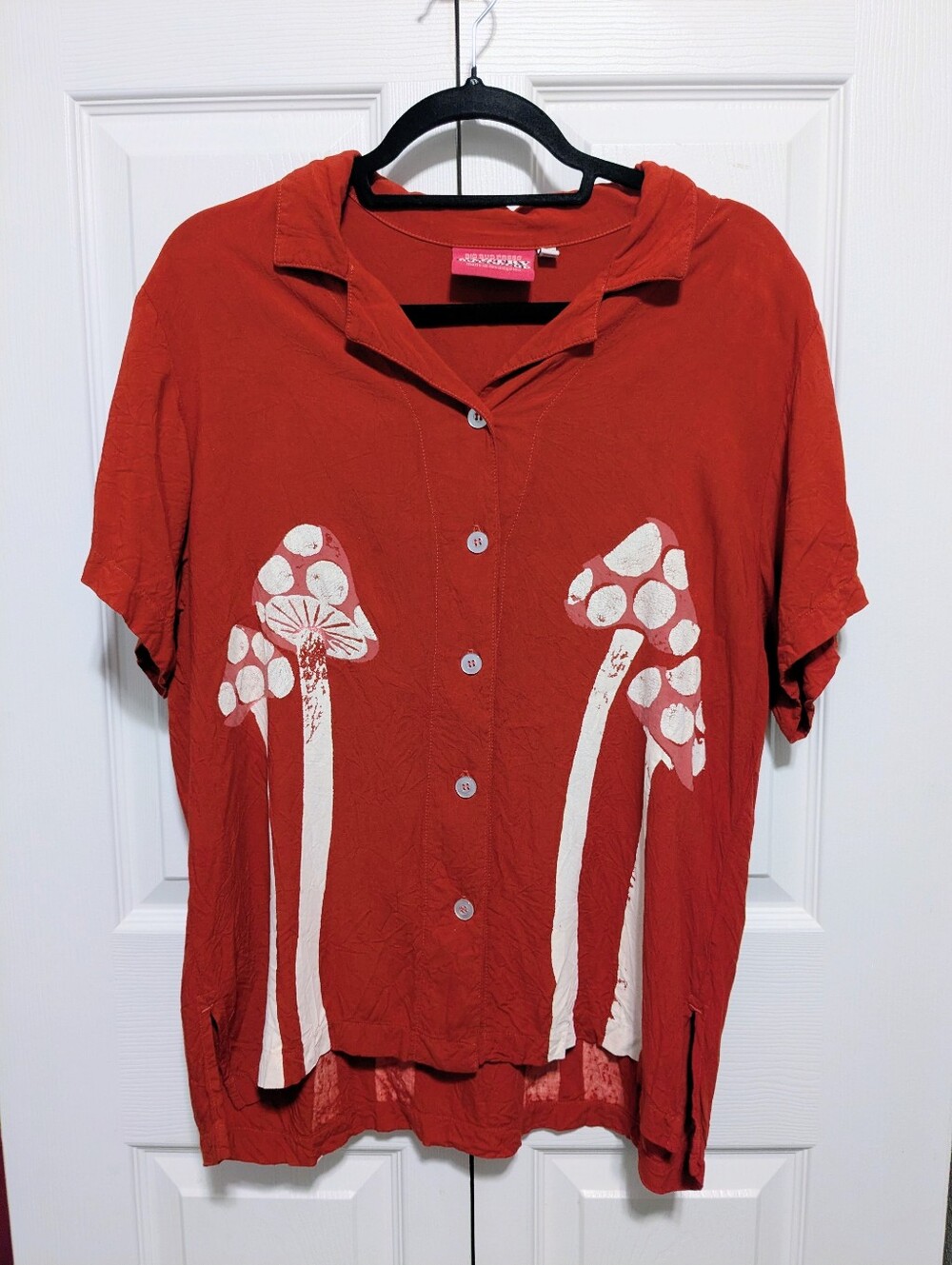 Big Bud Press Mushroom Pantry Button Up Shirt